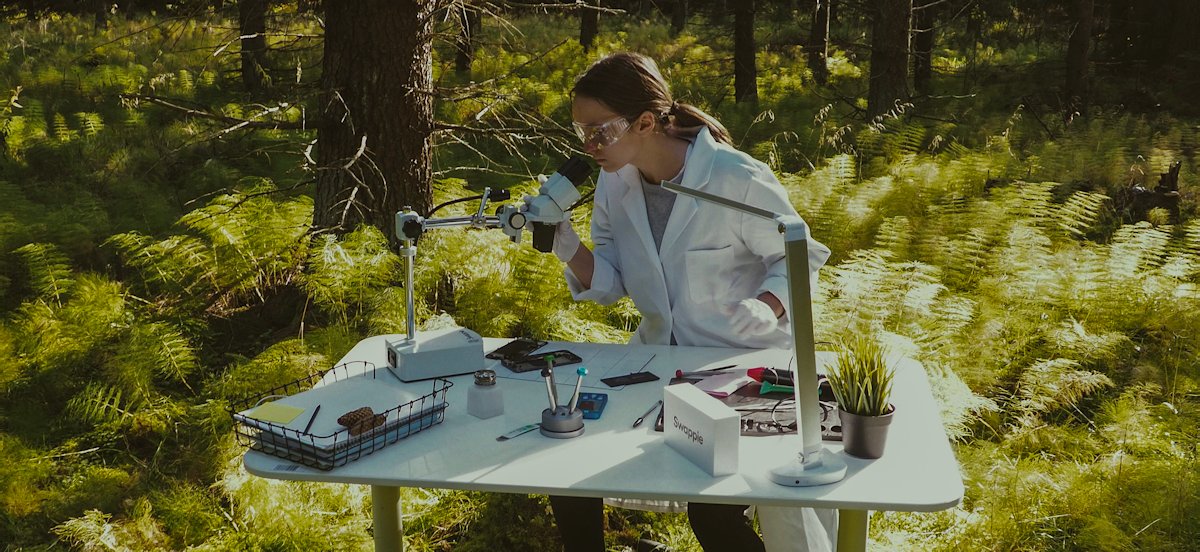 bioloog veld ondezoek